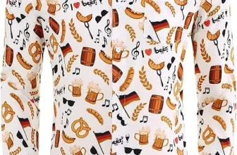 COOFANDY Herren Oktoberfest Hemd (6 Farben, Gr. S bis 3XL) für 16,89 € inkl. Prime-Versand