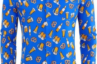 COOFANDY Herren Oktoberfest Hemd (6 Farben, Gr. S bis 3XL) für 14,29 € inkl. Prime-Versand