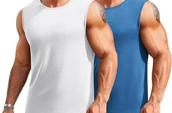 COOFANDY Herren Tank Top 2er Pack (7 Farben, Gr. S bis XXL) für 13,79 € inkl. Prime-Versand (statt 22,99 €)