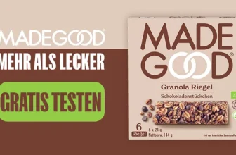 Gratis: MadeGood Müsliriegel [Cashback über Scondoo]