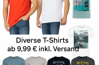 DENIMFY: Diverse T-Shirts ab 9,99 € inkl. Versand
