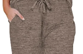 Ekouaer Damen Schlafanzug Lang mit Taschen (12 Farben, Gr. S bis XXL) für 29,59 € inkl. Prime-Versand (statt 36,99 €)