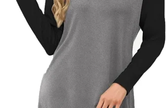 Ekouaer Damen Winter Nachthemd (6 Farben, Gr. S bis XXL) für 13,79 € inkl. Prime-Versand (statt 22,99 €)