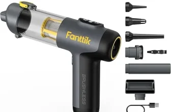 Fanttik Slim V9 Mix 4-in-1 Handstaubsauger (Akku Kabellos 12000 PA) für 39,99 € inkl. Prime-Versand