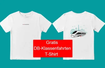 Gratis Klassenfahrt T-Shirts sichern – bei DB Klassenfahrten von BAHNHIT