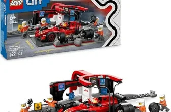 LEGO City – F1 Boxenstopp mit Boxencrew und Ferrari Flitzer (60443) für 14,99 € inkl. Prime-Versand