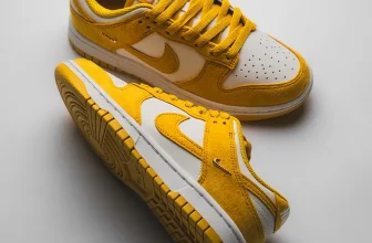 Nike WMNS Dunk Low IB4417-101 (Gr. 35,5 bis 42 – pale ivory / dark sulfur / sail) für 71,63 € inkl. Versand (statt 119,99 €)
