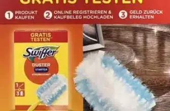Gratis Testen Swiffer Starter Kit ab 01.10. - Bild eines Swiffer Starter Kits