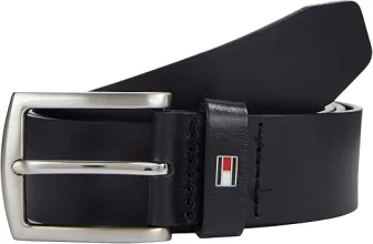Tommy Hilfiger Herren Gürtel New Denton 3.5 Belt Ledergürtel (5 Farbkombinationen, Gr. 80 bis W115) für 18,49 € inkl. Prime-Versand (statt 36,43 €)