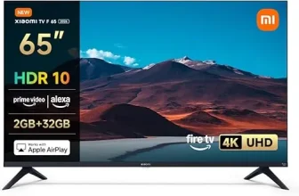 Xiaomi F 4K UHD Smart TV Fire TV Triple Tuner (65 Zoll 165 cm) für 339,00 € inkl. Versand (statt 490,00 €)