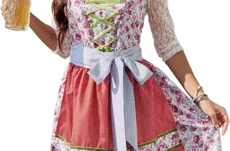 Zeagoo Traditionelles Dirndl (Gr. XS bis XXL) für 12,49 € inkl. Prime-Versand (statt 24,99 €)