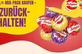 Bis zu 2 € zurück sichern: Die neue Babybel Cashback-Aktion 2025 für den Mini Babybel 8er Mix-Pack