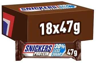SNICKERS Protein Riegel Schokoriegel Protein Großpackung (18 x 47g) ab 25,07 € inkl. Prime-Versand (statt 40,00 €)