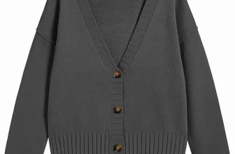 Zeagoo Damen Strickjacke Cardigan mit Knöpfen (7 Farben, Gr. S bis XXL) für 15,67 € inkl. Prime-Versand (statt 28,49 €)