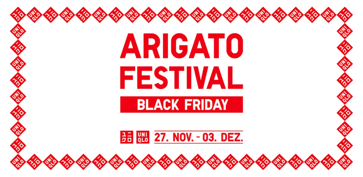 UNIQLO ARIGATO-Festival 2025 – Gratis Tasche ab 70,00 € Einkauf und mehr zum Black Friday