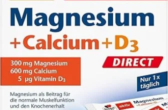 Doppelherz Magnesium + Calcium + D3 DIRECT – Magnesium (20 Portionen) für 2,99 € inkl. Prime-Versand (statt 4,29 €)