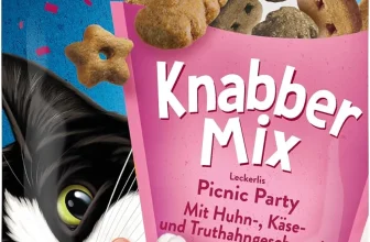 Felix Knabber Mix Leckerlis Grillspaß mit Rind-, Huhn- & Lachsgeschmack 8er Pack (8x60g) ab 6,64 € inkl. Prime-Versand