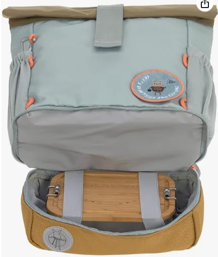 LAeSSIG Kindergartenrucksack Kinderrucksack Rolltop mit Brustgurt wasserabweisend 11 Liter Mini Rolltop Backpack Nature Hellblau Amazon de Fashion 11 30 2025 09 24 AM 1 Schnäppchen, Deals Und Rabattcodes Des Tages: Lässig Kindergartenrucksack Rolltop Wasserabweisend 11 Liter Mini Backpack Nature Hellblau