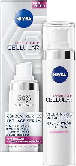 NIVEA Cellular Expert Filler Konzentriertes Anti-Age Serum (40ml) ab 7,73 € inkl. Prime-Versand