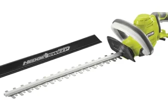 RYOBI Elektro-Heckenschere RHT4550HS (450 W – 50 cm Messerlänge Diamantgeschliffene Messe) für 32,99 € inkl. Prime-Versand (statt 75,00 €)