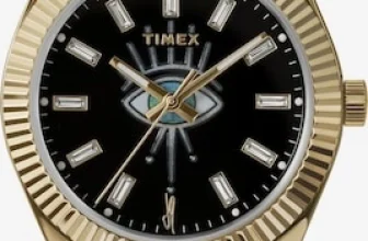 TIMEX Analoguhr Jacquie Aiche in Gold für 175,00 € inkl. Versand (statt 349,95 €)