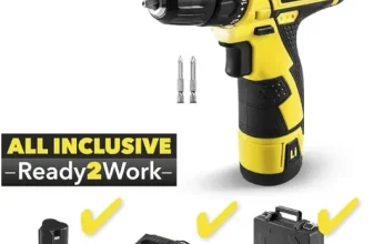 TROTEC Akku-Bohrschrauber PSCS 11-20V – 20 V 35 Nm 2-Gang 25 Drehmomentstufen Schnellspannfutter 13 mm LED Flexpower Akku 2 Ah Schnellladegerät Gürtelclip für 18,49 € inkl. Prime-Versand (statt 32,00 €)