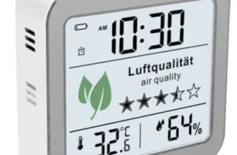 WL1020 Luftgütemonitor zur Überwachung der Luftqualität für 12,38 € inkl. Prime-Versand (statt 20,00 €)