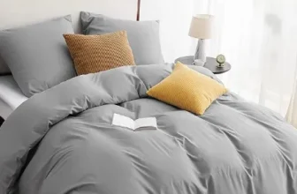 Schnäppchen, Deals und Rabattcodes des Tages - Graue 3-teilige BETSURE Bettwäsche