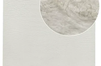 Schnäppchen, Deals und Rabattcodes des Tages - Flauschiger Fellteppich in Creme 120x160 cm