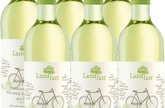 Landlust Weißer Burgunder & Rivaner BIO Weißwein Trocken 6er Pack (6x750ml) ab 18,98 € inkl. Prime-Versand