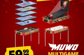 MUWO Masterplay 12-in-1 Multigame Spieletisch ab 64,94 € inkl. Versand
