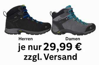 McKINLEY Herren oder Damen Wanderstiefel Denali II MID AQX für 34,98 € inkl. Versand