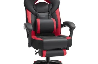 SONGMICS Gamingstuhl mit Fuß- & Kopfstütze für 89,99 € inkl. Versand (Songmics Mitglieder)