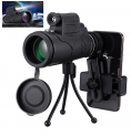 4-in-1 HD 40X60 Monokular Teleskop mit Stativ&Telefonclip
