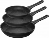 Zwilling Pfannen-Set »Marquina Plus«, Aluminium (Set, 3-tlg), Induktion, Ø 20, 24, 28 cm – für 103,99 € inkl. Versand statt 129,99 €