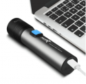 WARSUN T6 3 Modi + Zoombare wiederaufladbare USB LED-Taschenlampe(Inkl. Power Bank Funktion)