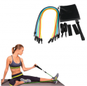 11 Stück Zugseil-Kits Fitness-Widerstandsbänder für 13,35€(Statt 20,99€)