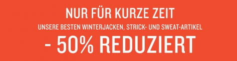 50 Rabatt Auf Winterjacken Sweat Und Strickartikel Bei Tom Tailor