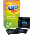 10er Pack Durex Stimulation Kondome mit Rippen für 4,99€ inkl. Versand (statt 9,90€)