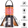 2 in 1 Campinglampe UV Insektenvernichter für 7,99€ – Prime