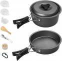 Gonex Camping Kochgeschirr Töpfen 11 teilig Set für 19,99€(Statt 24,99€) – Amazon Prime