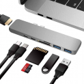 7-in-1 Multi-USB-C-Hub & Kartenleser für 21,59€ (statt 35,99€)