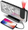 LED Projektionswecker mit USB-Anschluss und Radio für nur 20,27€(Statt 28,97€) – Amazon Prime