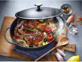 WMF Bräter Induktion (30 x 23,5 cm, Schmortopf 5,0l, Auflaufform, Gusseisen emailliert, backofenfest) – für 79,99 € inkl. Versand statt 111,10 €
