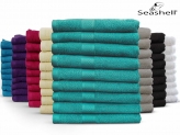 9x Seashell Hotel Collection Handtücher – 50 x 100 cm – 500 g/m²