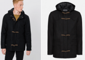Herren Kurzmantel ‘Thilo’ in schwarz für 38,17€ inkl. Versand
