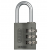 ABUS Zahlenschloss 145/30 Titanium 🔐 Vorhängeschloss aus massivem Aluminium für 4,90€ (Prime)
