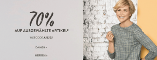Adler Mode: 70 % Rabatt auf ausgewählte Artikel