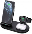 AUKEY 3 in 1 kabelloser Ladegerät fürs Apple iPhone, Apple Watch & die AirPods für 23,24 € inkl. Versand