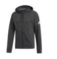 Adidas™ Herren Kapuzenjacke “Stadium” in Anthrazit für nur 19,99€
